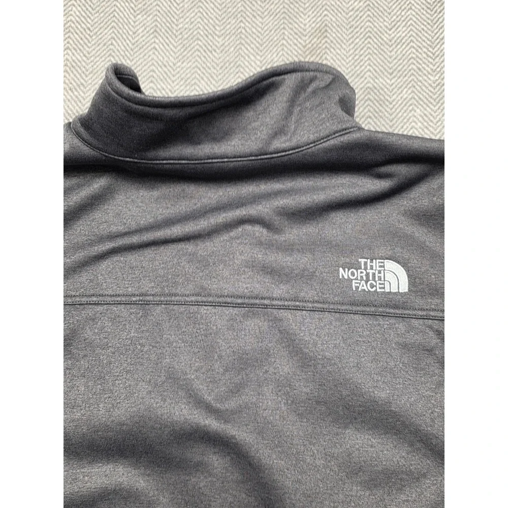 The North Face WindWall Softshell Jacket Mens Large Grey Atomic AI‎ Full Zip L